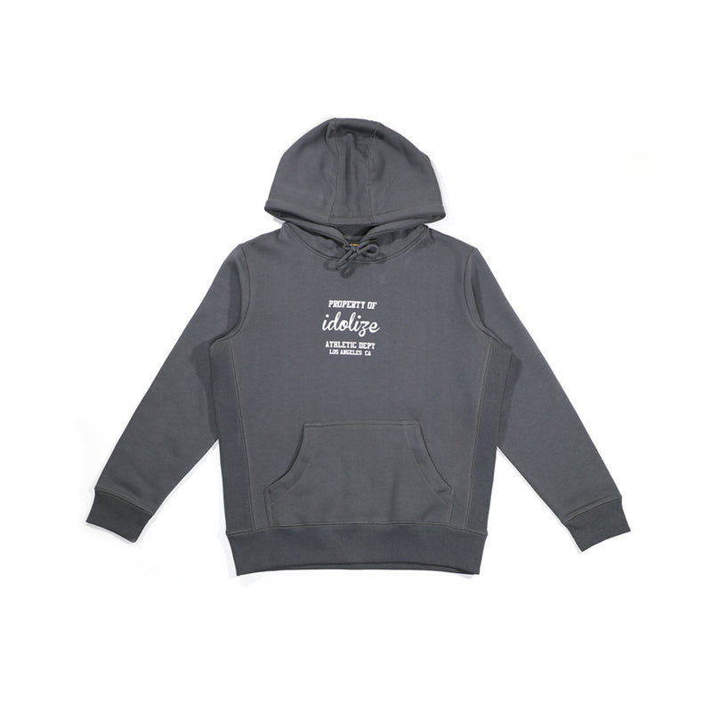 Athletic Dept Hooded Sweatshirt Charcoal