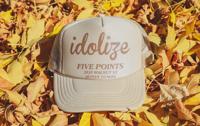 Five Points Trucker Hat Sand/Brown