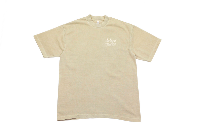 Five Points T Shirt (Olive/Sand)