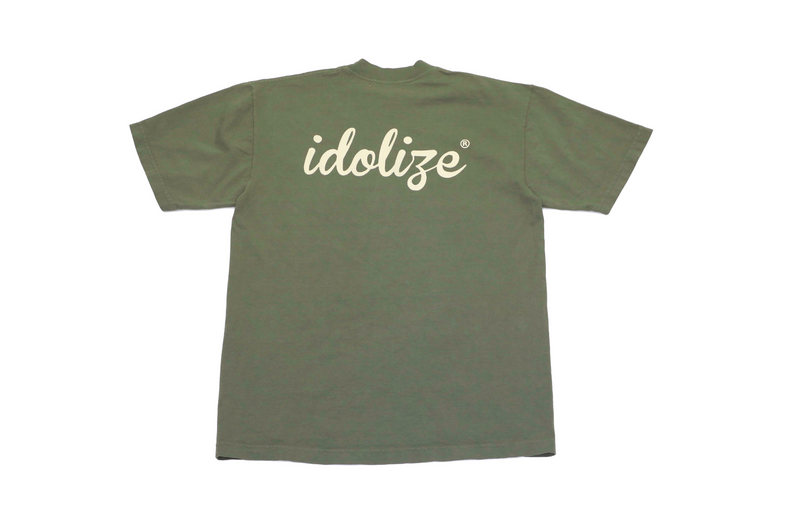 Five Points T Shirt (Olive/Sand)